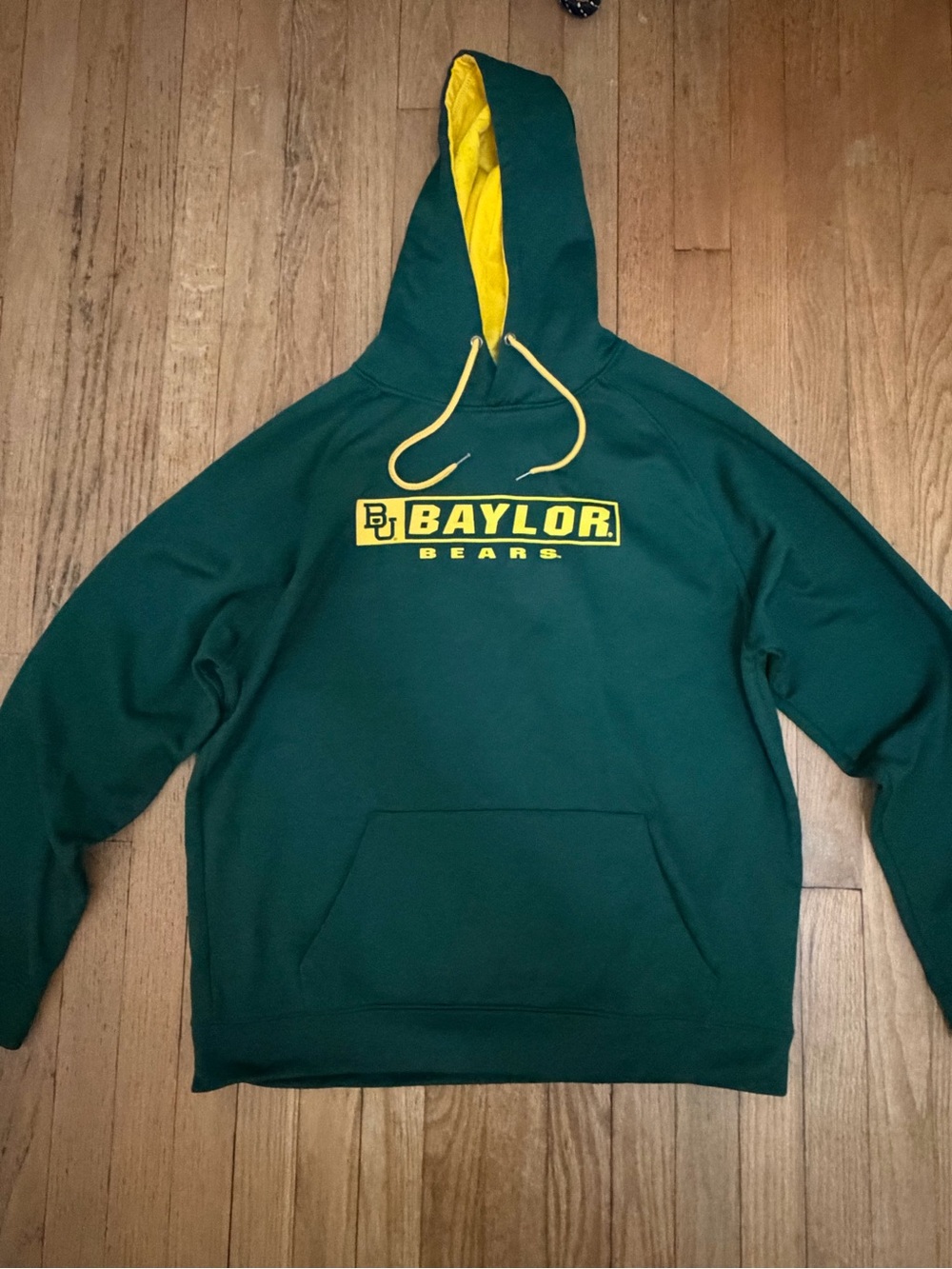 Baylor Bears Pullover Colosseum Hoodie - Size L